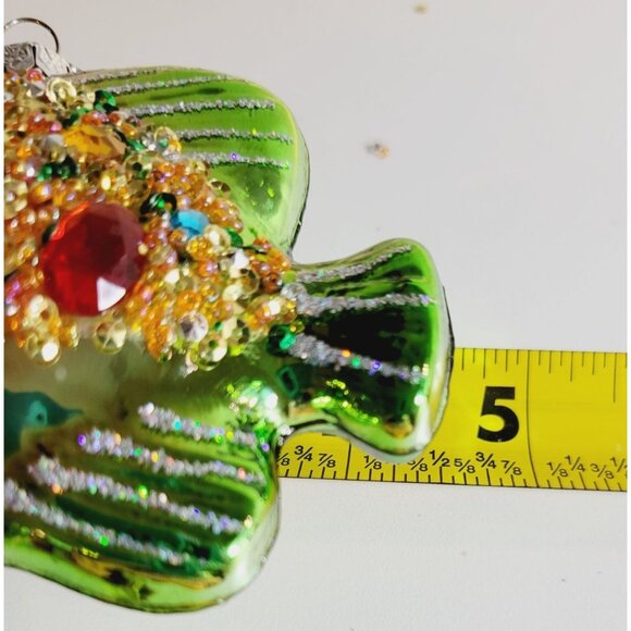 Vintage Figural Mercury Glass Christmas Tree Ornament Corral Reef Exotic Fish - Picture 6 of 8
